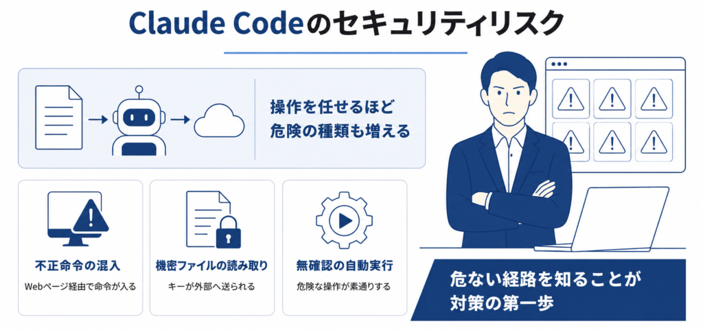 Claude Codeに標準で備わるセキュリティ機能