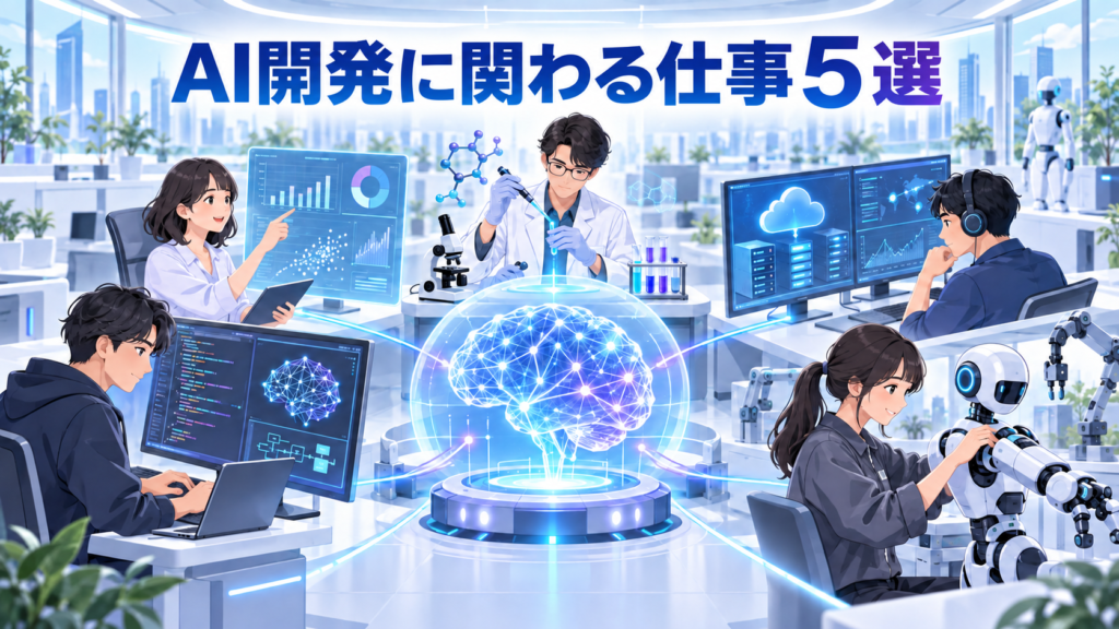 AI開発に関わる仕事5選