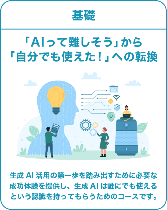 基礎コースのイメージ