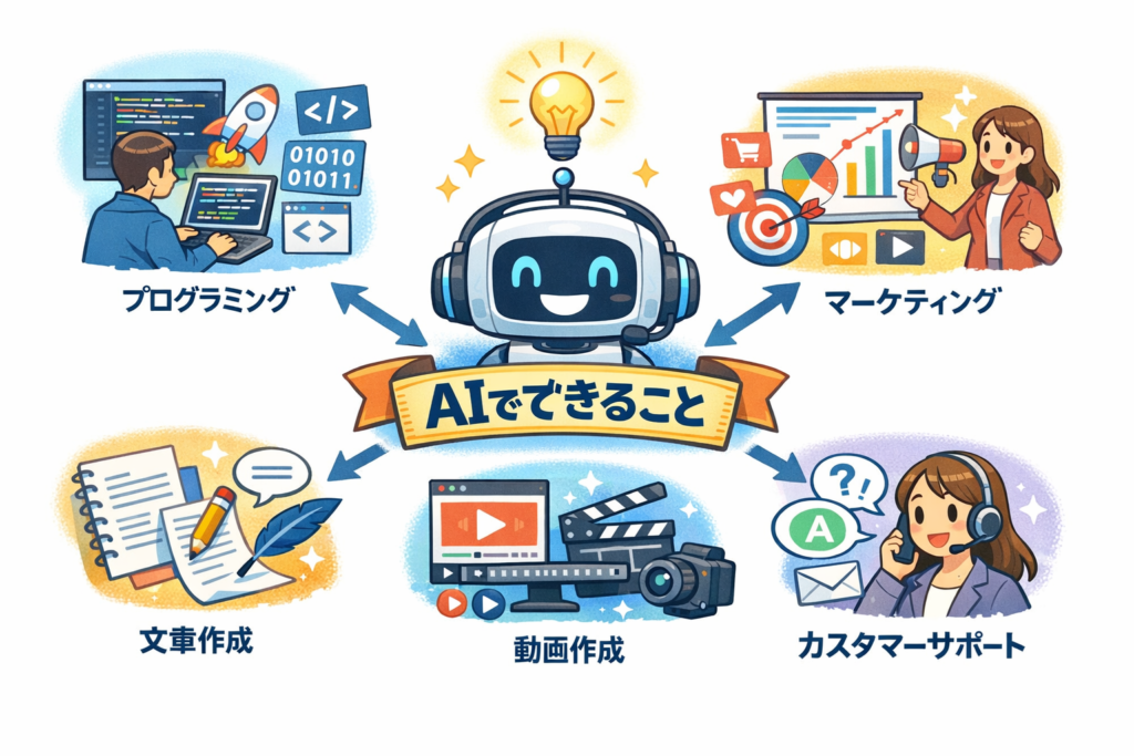 生成AIとは？活用できるシーンの画像