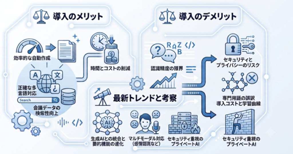 メリットデメリットの画像