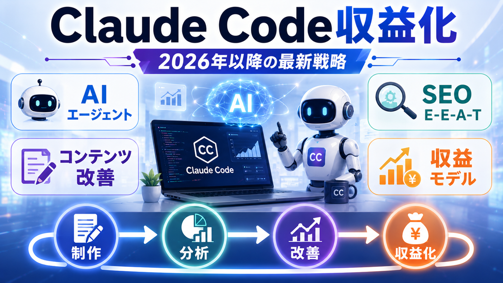 Claude Code収益化を最大化する最新戦略|2026年以降の視点の画像 Claude Code収益化を最大化する最新戦略|2026年以降の視点の画像