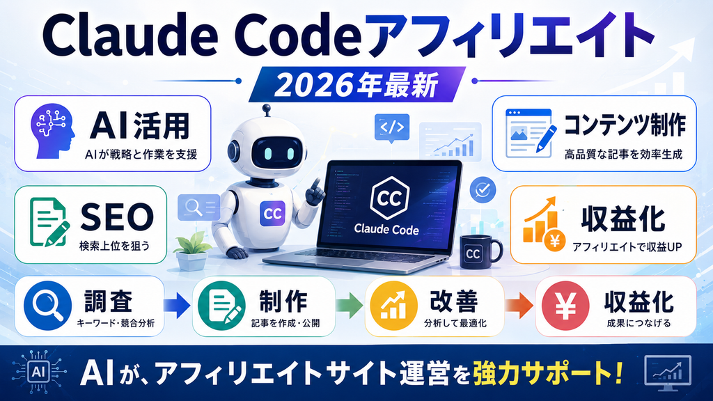 Claude Codeアフィリエイトとは?の画像 Claude Codeアフィリエイトとは?の画像