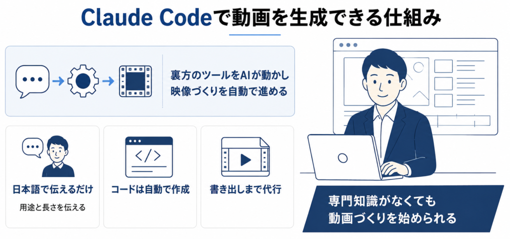 Claude Codeで動画を生成できる仕組み
