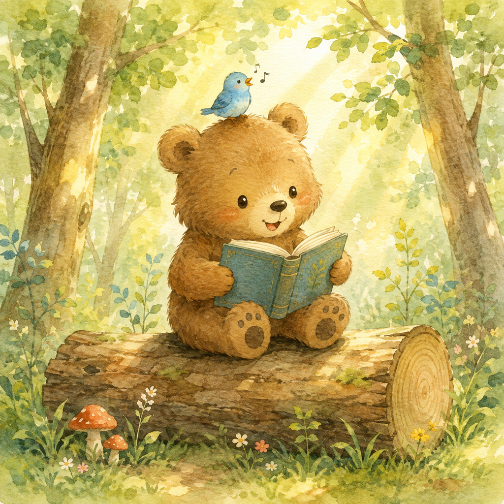 水彩画・絵本風の温かみのあるイラスト