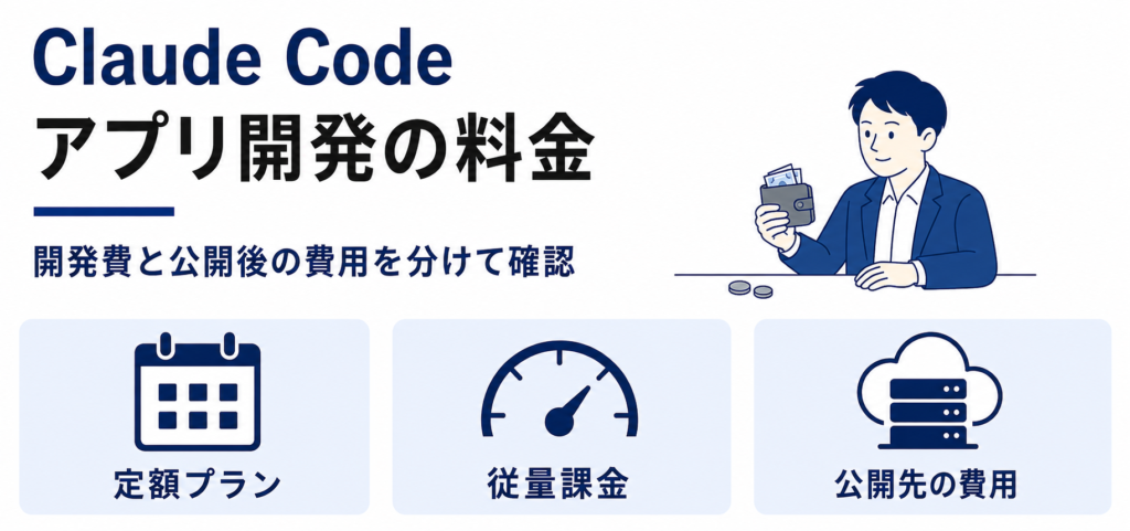 Claude Codeでアプリ開発するときにかかる料金