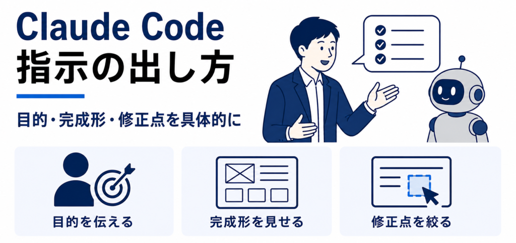 Claude Codeでのアプリ開発がうまく進む指示の出し方